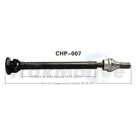 SURTRACK AXLE Drive Shaft Assembly, Chp-007 CHP-007